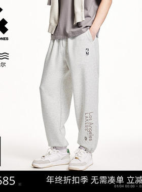 [商场爆款]杰克琼斯NBA联名款男装秋季休闲裤束脚长裤子22531D041