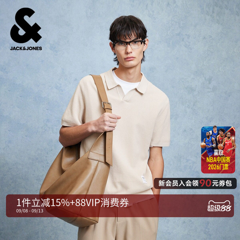 杰克琼斯夏季潮流百搭复古图片