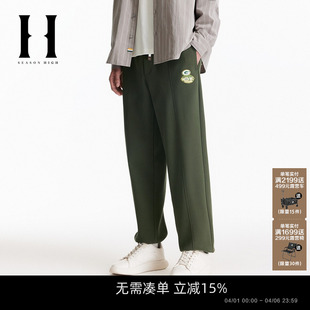 工队松紧束脚裤 SEASON 子 2026年包装 休闲裤 HIGH男装 NFL联名春季