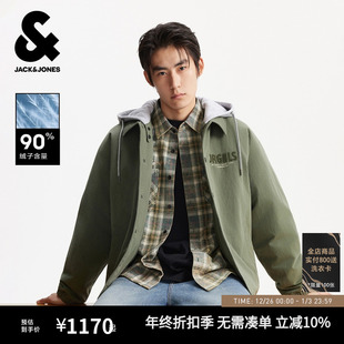 秋冬百搭潮流款 杰克琼斯男装 宽松羽绒服外套225423034 商场爆款