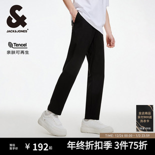 秋季 男款 新品 子子休闲裤 潮男商务休闲通勤纯色长裤 杰克琼斯男装