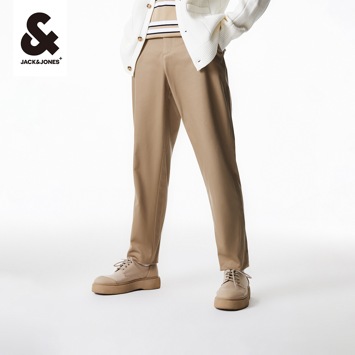 杰克琼斯长裤束脚裤男士