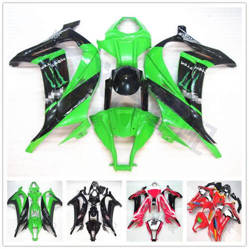 ZX-10R外壳 ZX-10R全车板 护板 包围 注塑 11-15年 送螺丝隔热棉