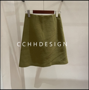 洋气宽松百搭设计时尚 新款 显瘦休闲包臀半身裙 2025冬季 欧洲站女装