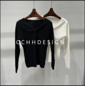 特价 气质修身 秒杀 询价问客服 时尚 显瘦长袖 休闲百搭小众针织衫