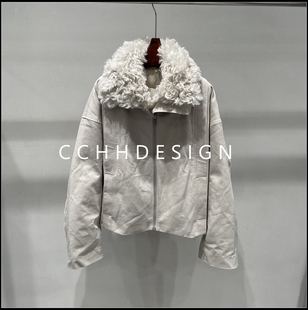 气质短款 欧洲站女装 时尚 新款 洋气百搭高级感宽松夹克外套 2025冬季