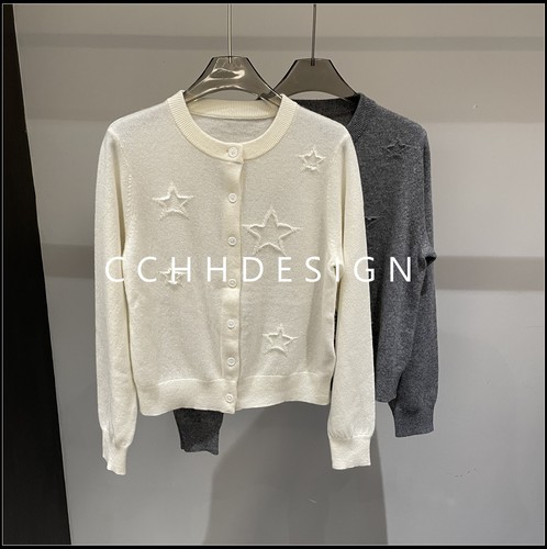 【特价秒杀询价问客服】圆领单排扣洋气时尚宽松显瘦长袖毛衣外套