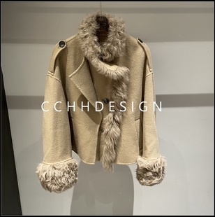 欧洲站女装2025冬季新款宽松显瘦百搭时尚休闲高级长袖短款外套潮