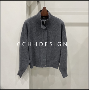 独特高级休闲宽松时尚 询价问客服 秒杀 双面呢洋气夹克外套 特价