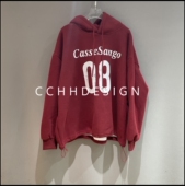 2025冬季 新款 宽松休闲连帽设计感百搭时尚 欧洲站女装 长袖 上衣卫衣