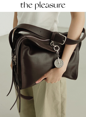 thepleasure新款漫游包30真皮反绒大容量单肩斜挎