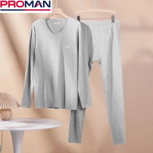 线衣线裤 豪门保暖内衣男士 青年修身 套装 冬 纯棉超薄精梳棉秋衣秋裤