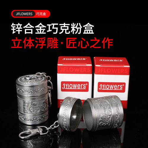 立体浮雕巧克力盒巧粉夹