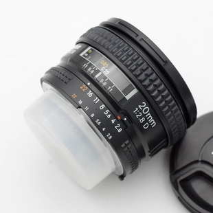 尼康F口AF20 2.8D自动对焦20MM超广角定焦全画幅镜头99新D810