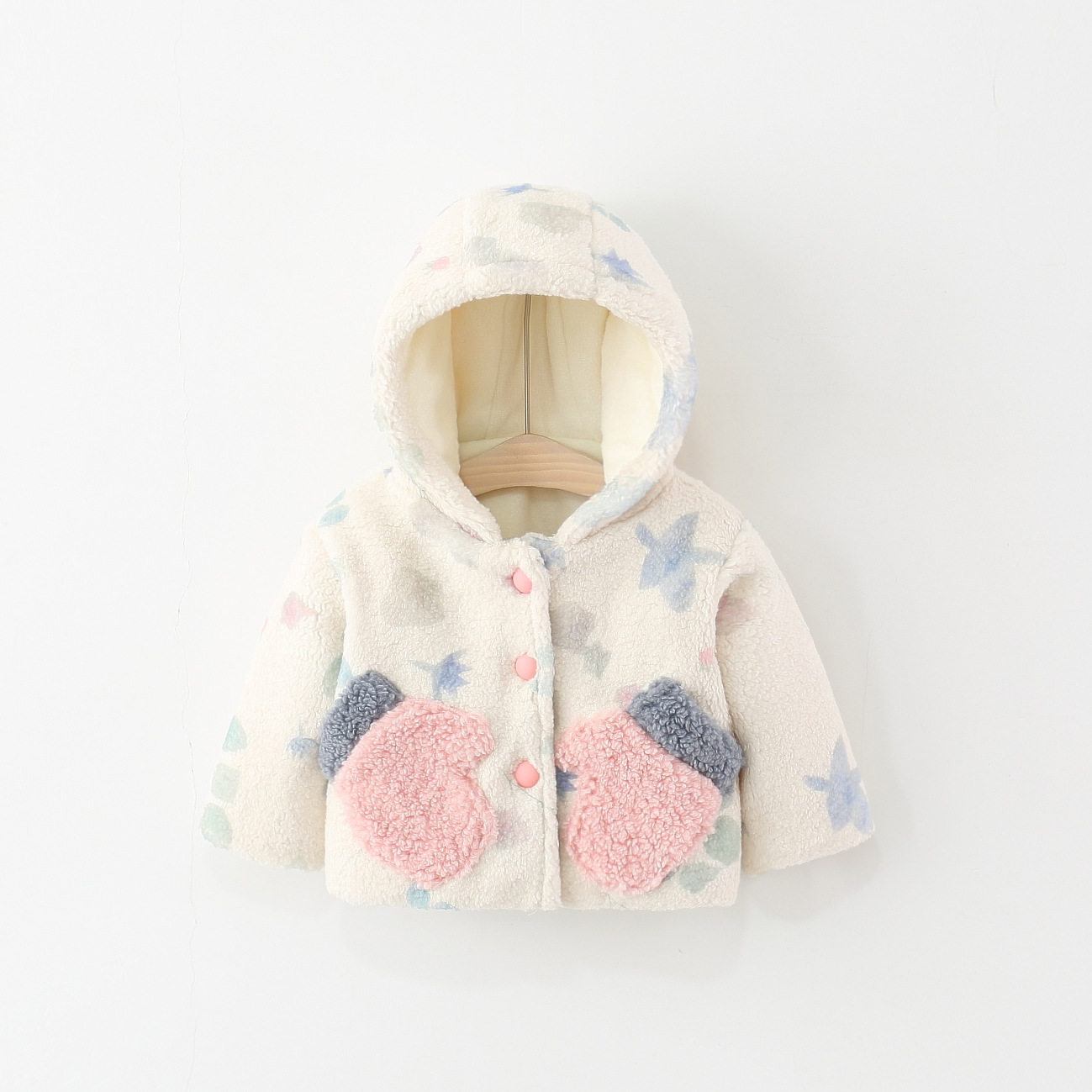 童装女童外套冬季加绒加厚儿童可爱连帽保暖毛毛衣外衣女宝宝冬装,童装/婴儿装/亲子装,普通外套,淘宝优惠券,粉丝福利购,淘宝优惠卷