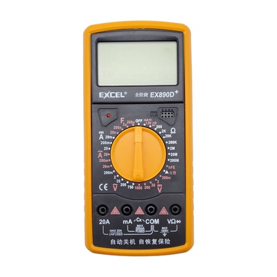EXCEL数字全防烧万用表EX890D+