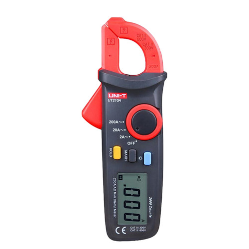优利德（UNI-T）UT210E 迷你数字交流钳形表钳型多用表带真有效值