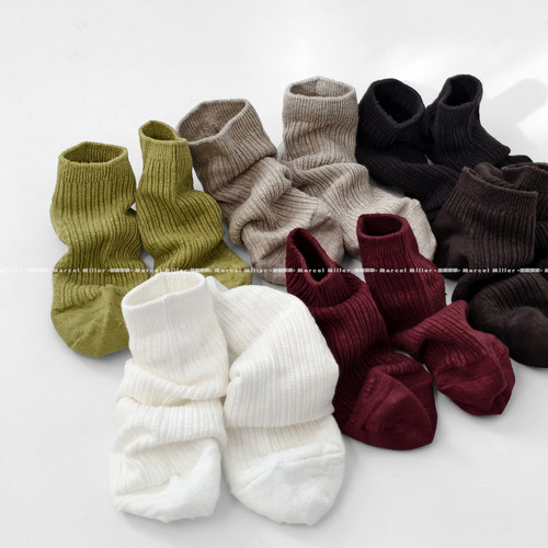 汉麻短筒纯色透气袜子