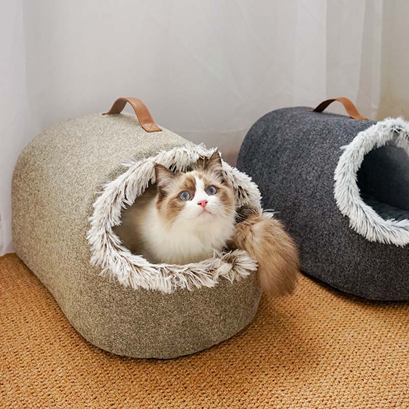 北欧极地猫窝外贸品质加绒加厚