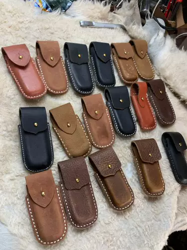 Чехол, ремень, из натуральной кожи, 91mm, Швейцария