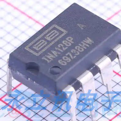 原装正品 INA128PA INA128 封装DIP8 直插仪器放大器芯片IC