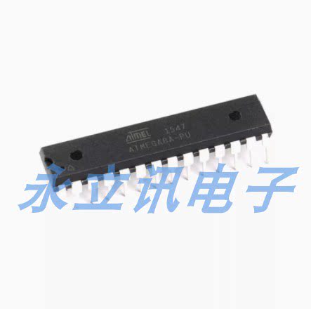 原装正品 直插 ATMEGA8A-PU AVR单片机/8K闪存微控制器 DIP-28