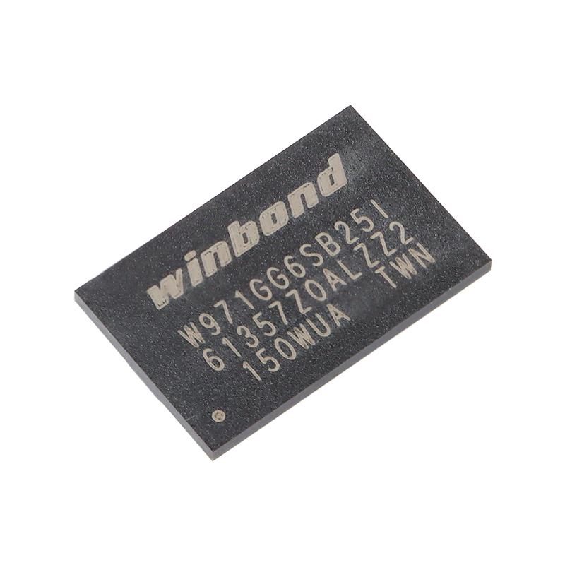 原装正品 W971GG6SB25I WBGA-84 1G-bits DDR2 SDRAM 内存芯片