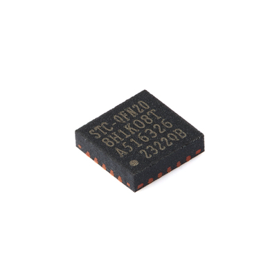 原装正品 STC8H1K08T-33I-QFN20 1T 8051微处理器单片机芯片