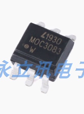 原装正品 MOC3083S-TA1 SMD-6 三端双向可控硅输出光电耦合器芯片