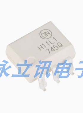 原装 H11L1 H11L1SR2M SMD-6 施密特触发器输出光电耦合器
