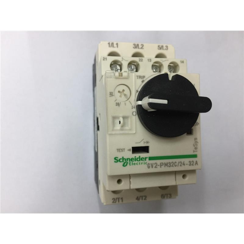 GV2-PM32C+GVAE11 24-32A带辅助 Schneider电动机保护断