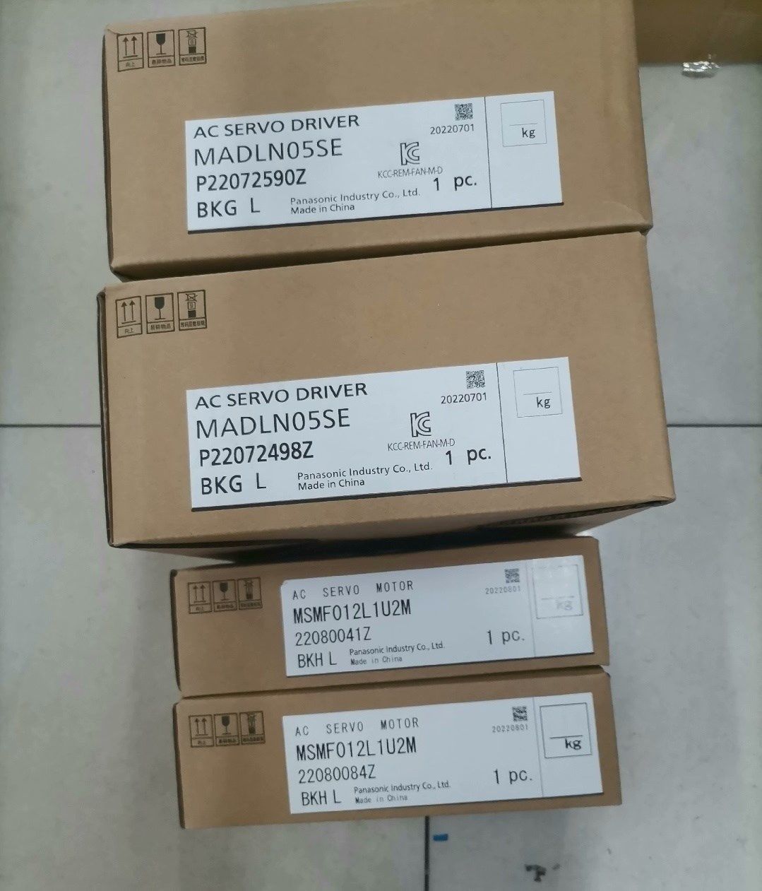 A6伺服驱动器MADLN05SE MSMF0121U2M拍前请询价