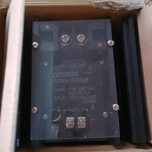 全新欧姆龙固态继电器G3NH-2075B全新原装拍前请询价