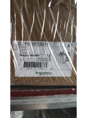 全新施耐德接触器LC1 F630P7S011捷克进口全新拍前请询价
