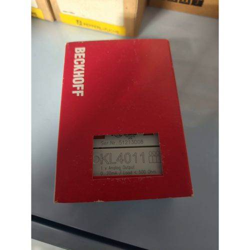 倍福模块KL4011全新原装未开封全新拍前请询价