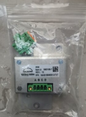 MPC控制板绝缘电阻检测模块1883108-7全新拍前请询价