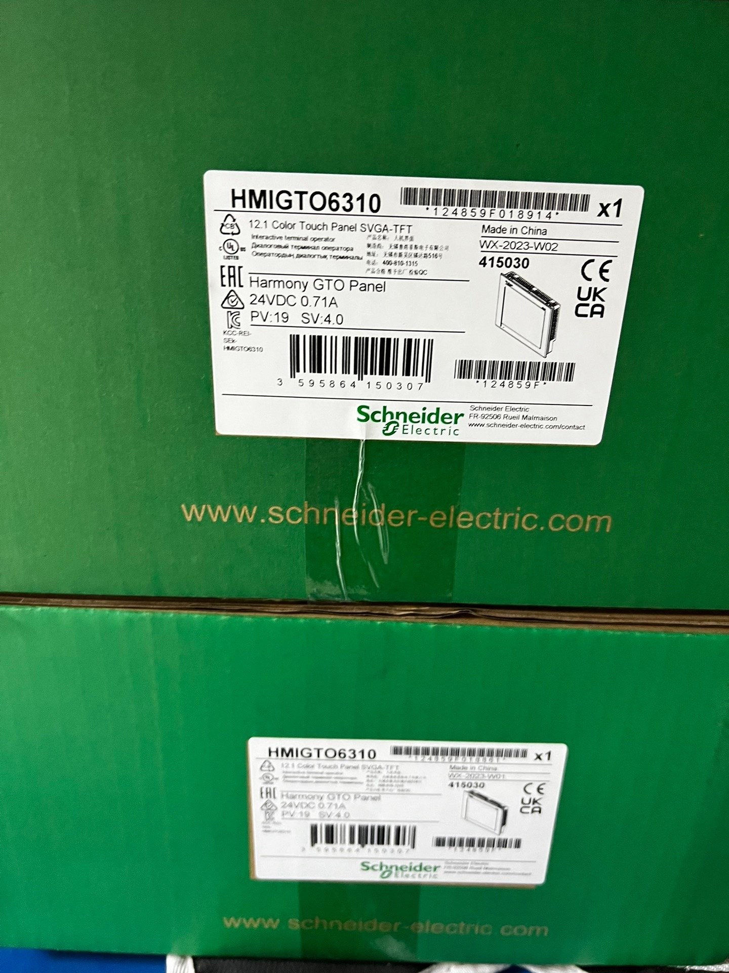 施耐德HMIGTO6310 HMIGTO5310  HMIGTO4全新原装 拍前请询价