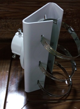 球机抱箍支架1215 横杆球机1663吊装抱箍海康大华通用加厚3mm支架