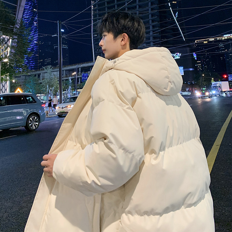 棉服男款冬季加厚棉袄子大尺码港风外套面包服男生冬装羽绒棉衣外