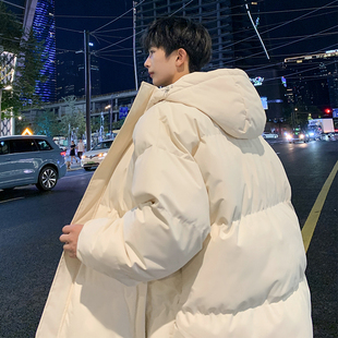 棉服男款冬季加厚棉袄子大尺码港风外套面包服男生冬装羽绒棉衣外