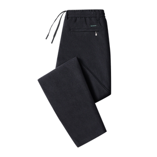 2025新款秋冬季灯芯绒男士加绒休闲裤男款保暖直筒百搭条绒男裤子