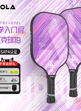 JOOLA优拉匹克球拍Beacon Purple匹克球拍板玻璃纤维初学17099
