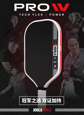 JOOLA匹克球拍板PRO IV碳纤维官方USAPA/UPA双认证专业Pickleball