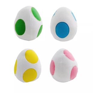 马里奥超级玛丽耀西龙蛋恐龙蛋毛绒公仔玩具玩偶