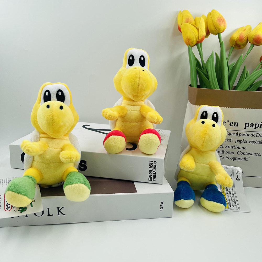 超级马力欧兄弟马里奥超级玛丽诺库龟慢慢龟乌龟毛绒公仔玩具玩偶