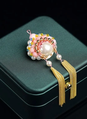 2022新款 手工绕丝 贝珠刀马旦 脸谱 套装 复古宫廷风 直销