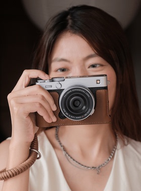 SVEN 北摄富士xe5真皮保护套xt30配件xt50皮套xs20相机包壳手绳套