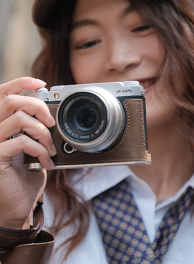 sven富士xm5手柄保护套xt30三代手柄相机壳xm5真皮底座套壳配件