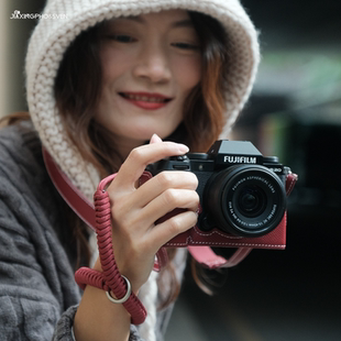sven富士xs20保护套xt30二代相机包xt50皮套xt5配件x100vi手腕带