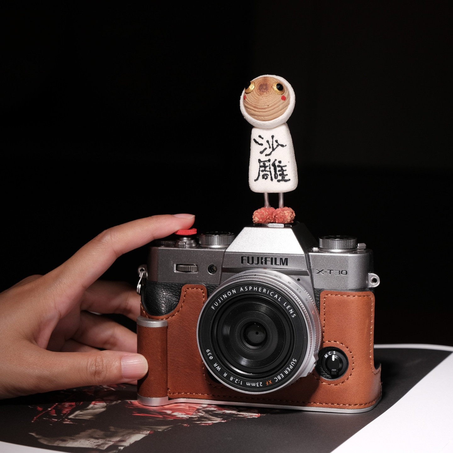 富士xt30三代二代手柄保护套